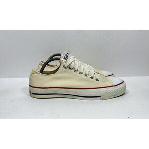 Vintage Converse Chuck Taylor All Star Low White Made In USA Men’s Size 8.5